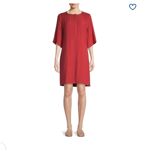 H by Halston Dresses & Skirts - H Halston Henley T-Shirt Dress
